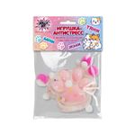 Игрушка-антистресс "КОШАЧЬЯ ЛАПКА С ПОМПОНАМИ", 7х6 см, ассорти 4 цвета, дисплей, JOLLY JOT (ДЖОЛЛИ ДЖОТ), 665774