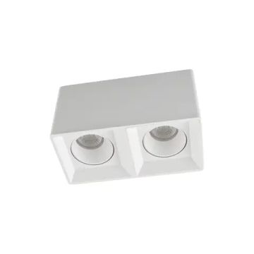 Точечный накладной светильник 2*GU5.3 DK3085-WH белый Denkirs