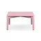 Столик кофейный Saga, 75х75 см, розовый