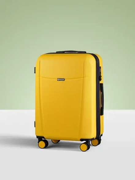 Чемодан Bonle размер М Желтый