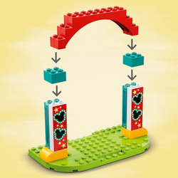 Конструктор LEGO Disney Микки и друзья Мики, Минни и Гуфи в парке развлечений 10778