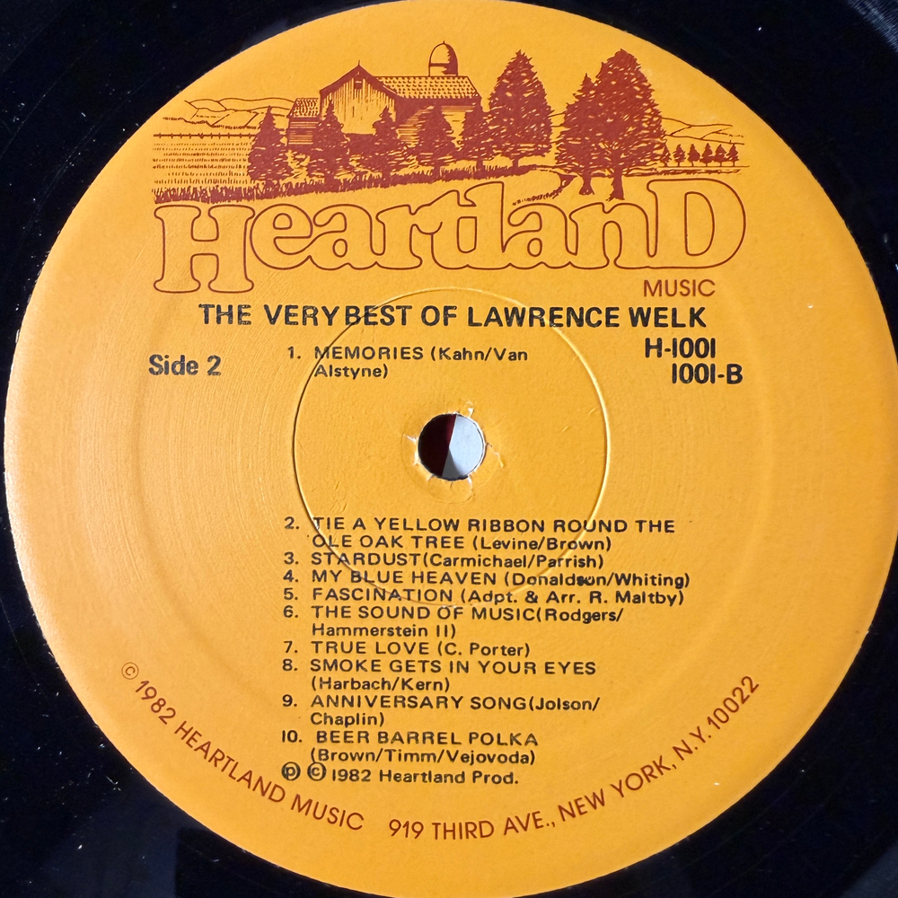 Lawrence Welk ‎– The Very Best Of Lawrence Welk (США 1982г.) Т