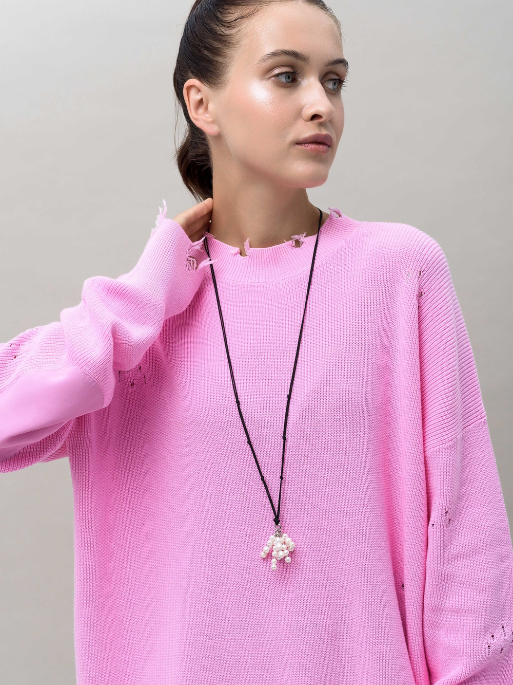 Колье "Cord Brush"