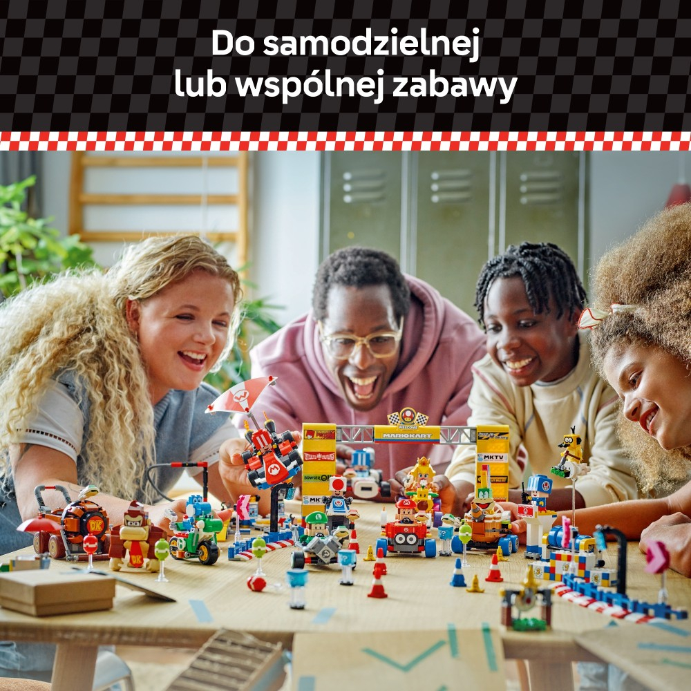 LEGO Super Mario - Mario Kart – Гриб и его гараж 72035