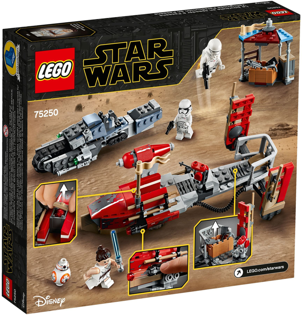 LEGO Star Wars: Погоня на спидерах 75250 — Pasaana Speeder Chase — Лего Звездные войны Стар Ворз