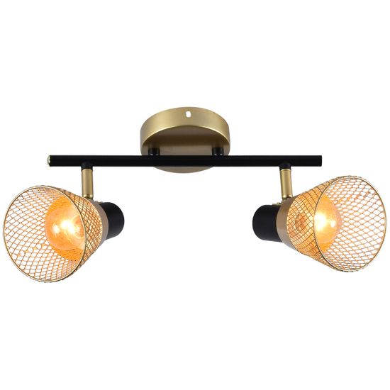 05966-0.8-02 GOLD+BK светильник потолочный