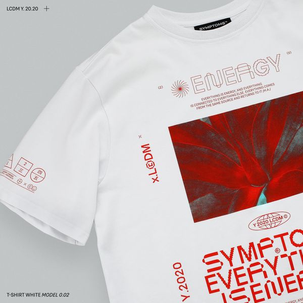 Футболка 0.01 Белая - фото 4