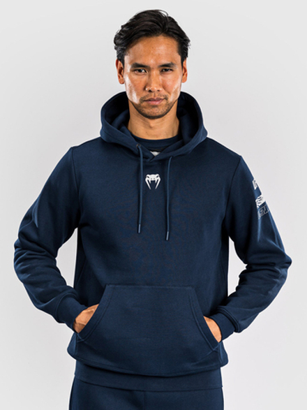 Худи UFC Fusion by Venum Fight Week Plain Version Navy Blue