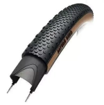 Покрышка для велосипеда 28" Blackone Saturn Ring 700 x 45c (47-622) черная с коричневой боковиной, металлический корд