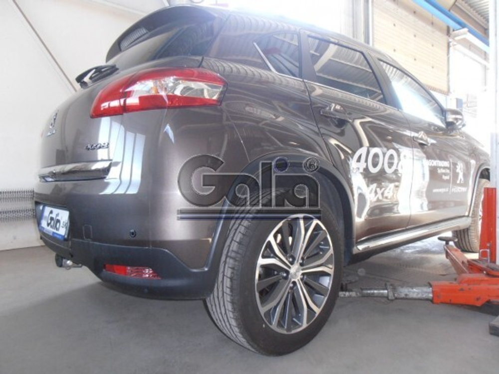 Фаркоп оцинкованный Galia M122A для Mitsubishi Eclipse Cross 2018-, Mitsubishi ASX 2010-, Citroen C4 Aircross 2012-, Peugeot 4008 2012-(паспорт и сертификат в комплекте)(без электрики)