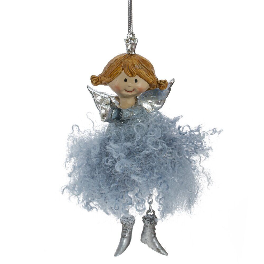 GAEM Фигурка декоративная подвесная "Ангел", L6 W5 H11 см, 2в.