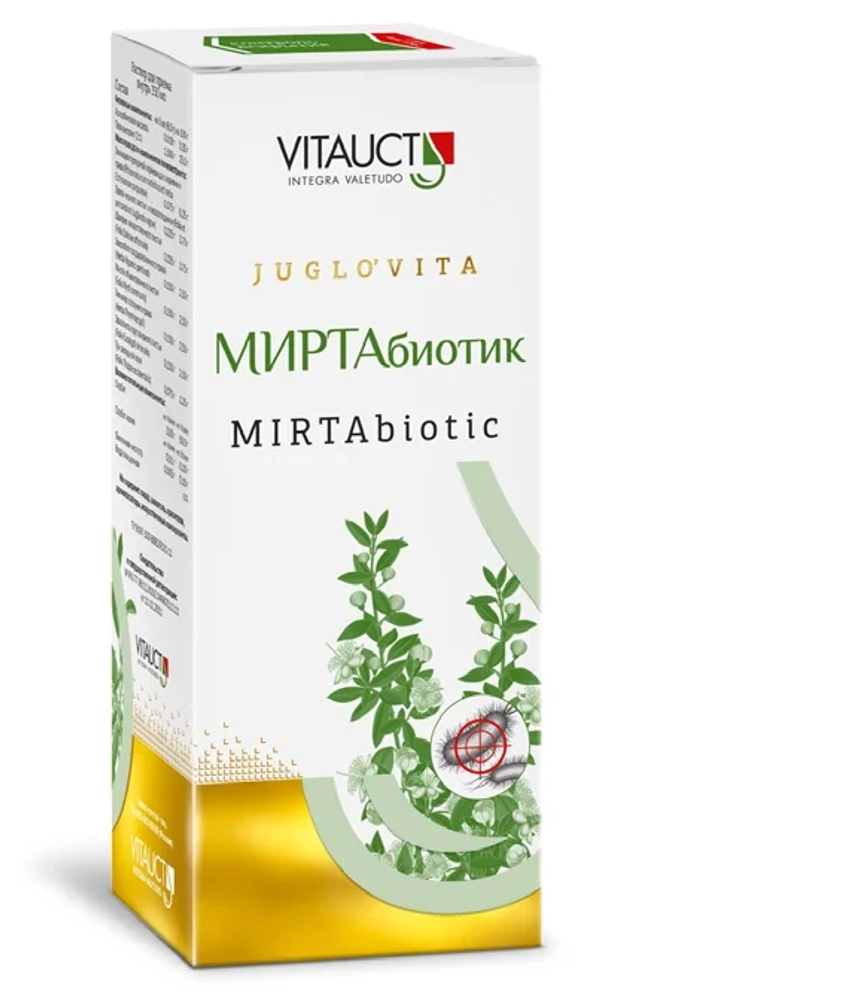 Vitauct Миртабиотик 350мл раствор (7 штук сроком до мая сделать-50%=4600)