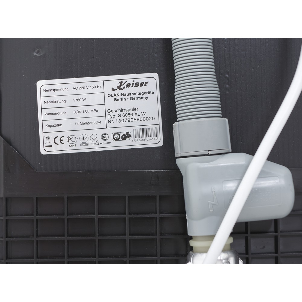 Посудомоечная машина Kaiser S 6086 XLW