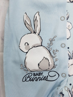 Комбинезон с царапками "Зайка в травке" (Карапуззики) (Размер: 62)