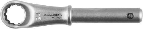 W77A124 Ключ накидной усиленный, 24 мм, d18.5/180 мм