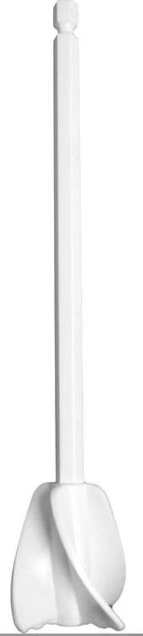 Миксер для затирок, красок, шпатлёвок, Полистерол d36 мм, 165 мм, шестигран.8мм PROFI  DECOR/999-036