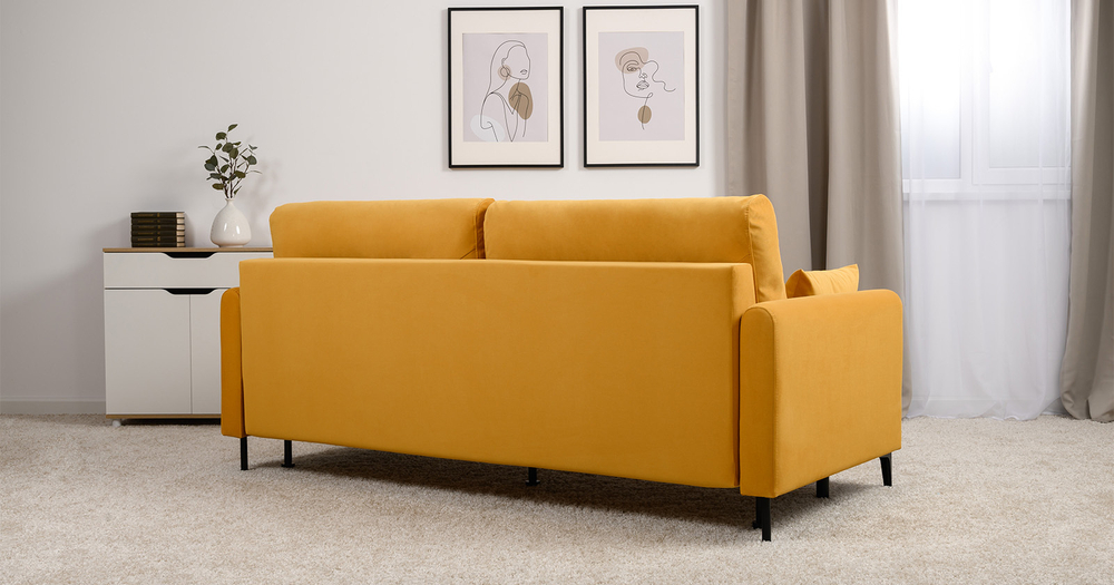 Барселона диван-кровать (желтый)