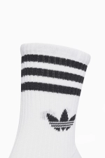 Носки adidas 3-Stripes High Crew 6 Pairs - белый