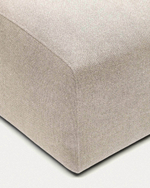 Neom Модульный пуф бежевого цвета 75 x 89 см