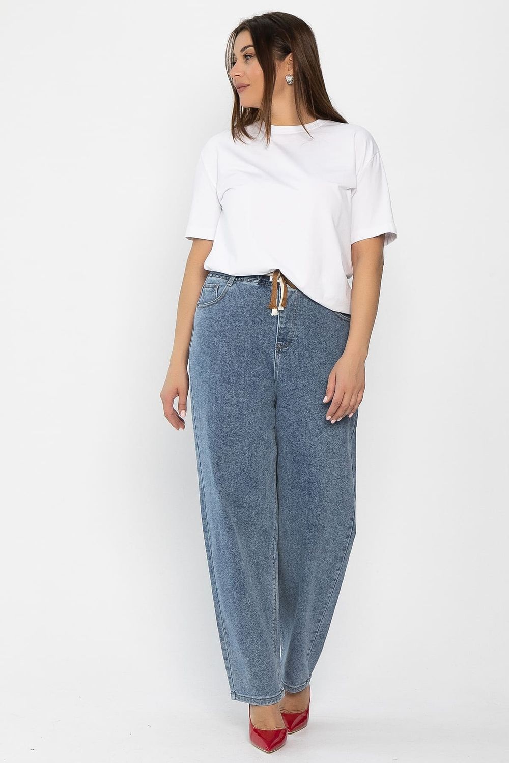 Джинсы Бэззи (светло-синие) Б14218-4М LT Collection