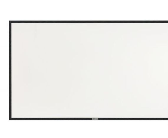 Kauber Frame Lite Velvet Cinema 117" 16:9 260x146 White Ice