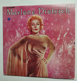 Винтажная виниловая пластинка LP Marlene Dietrich Lili Marlene (Japan 1975)