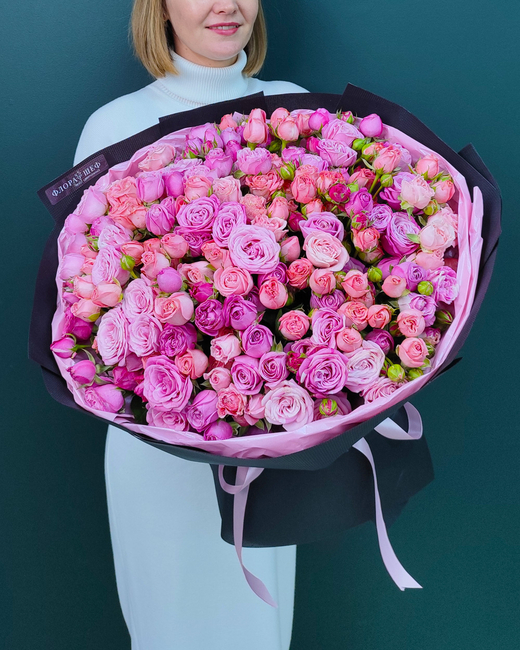 Роза кустовая Мадам и Леди Бомбастик,51шт(00403)