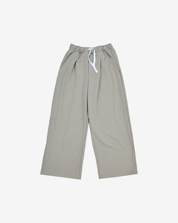 Брюки Baggy Trousers Logo Drizzle серые - фото 1