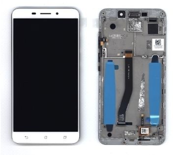 Дисплей для Asus ZC551KL в сборе с тачскрином на рамке (White)