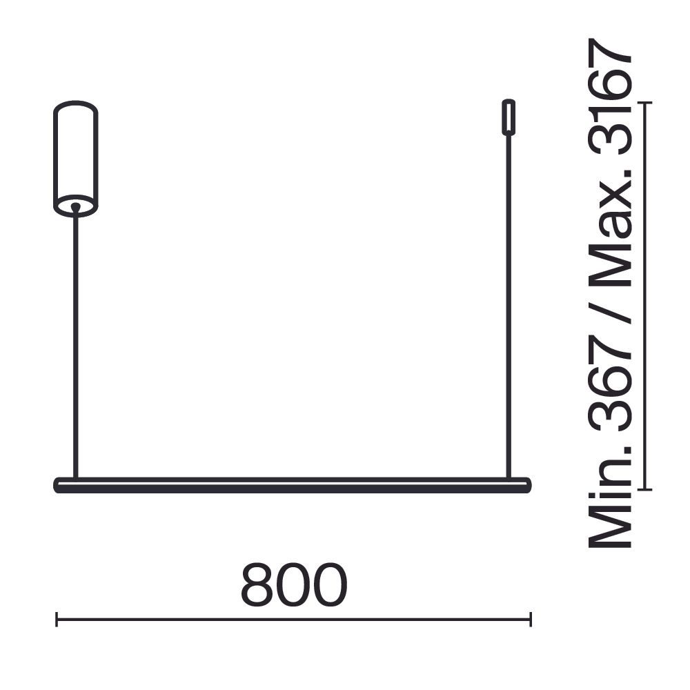 Подвесной светильник Maytoni MOD246PL-L16BSK