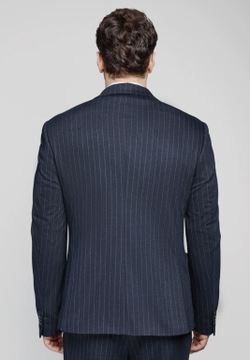 Мужской классический костюм (синий) В73