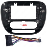 Магнитола для KIA Soul 2 2014-2019 (кондиционер, рамка глянцевая) - Carmedia SF-9740-AB QLed, Android 13, TS20, CarPlay, SIM-слот