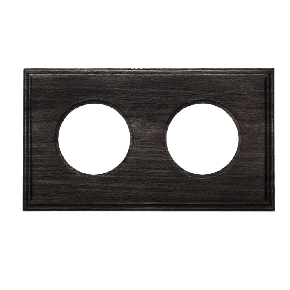 Рамка 2-х постовая (Угольно-черный) С.М. BF4 BF4-620-119