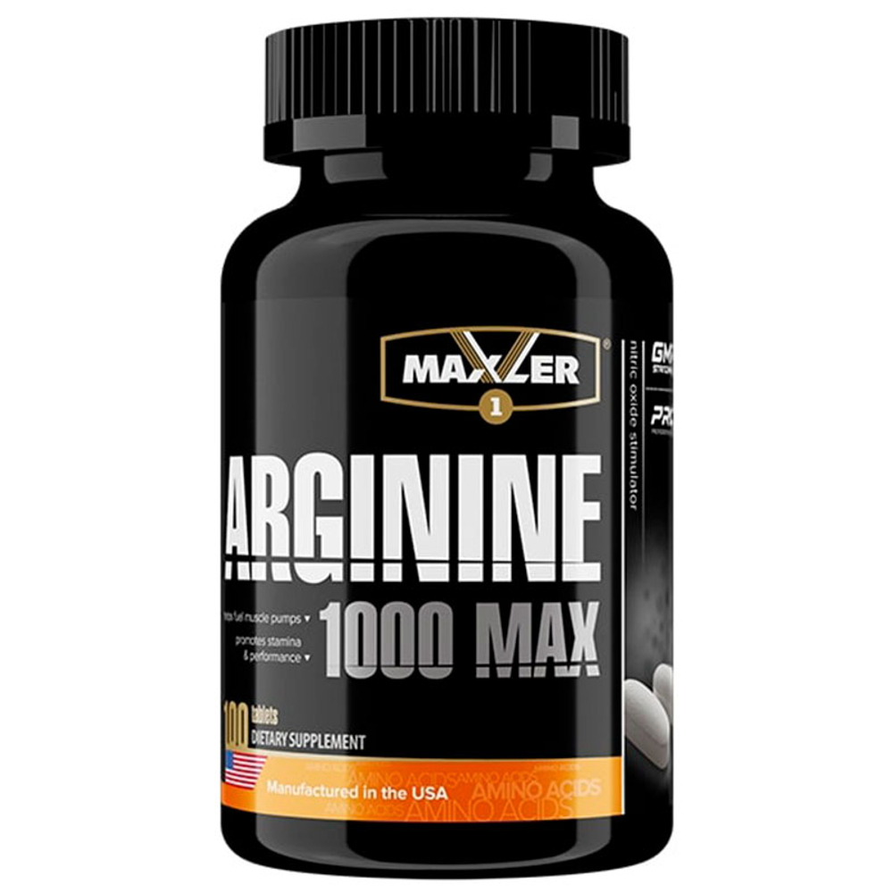 Maxler Arginine Max 1000 (100 таб.) [M]
