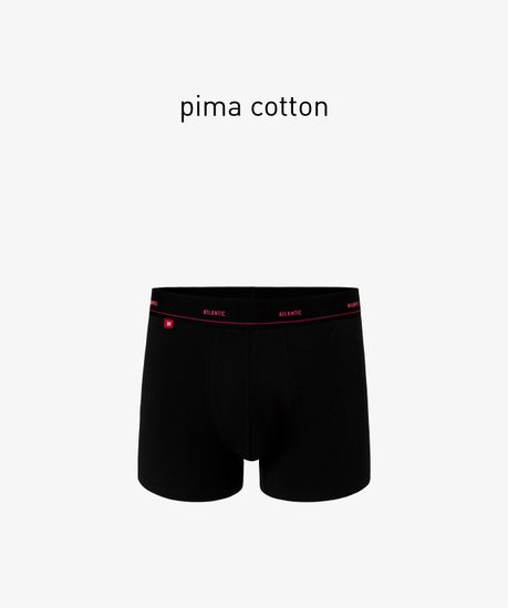 Трусы мужские боксеры, Atlantic MH-1190 черные