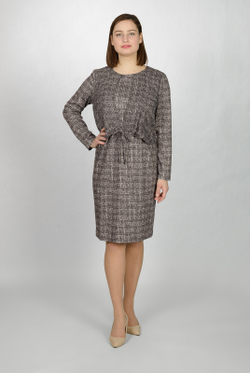 Трикотажное платье 2475ЮП, Мозаика #359Моза052475ЮП
