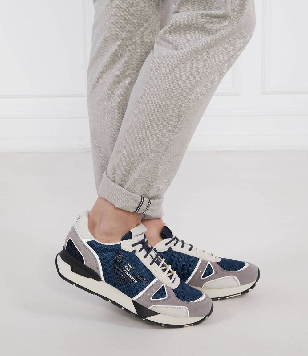 кроссовки Emporio Armani - серый(X4X289 XM499)