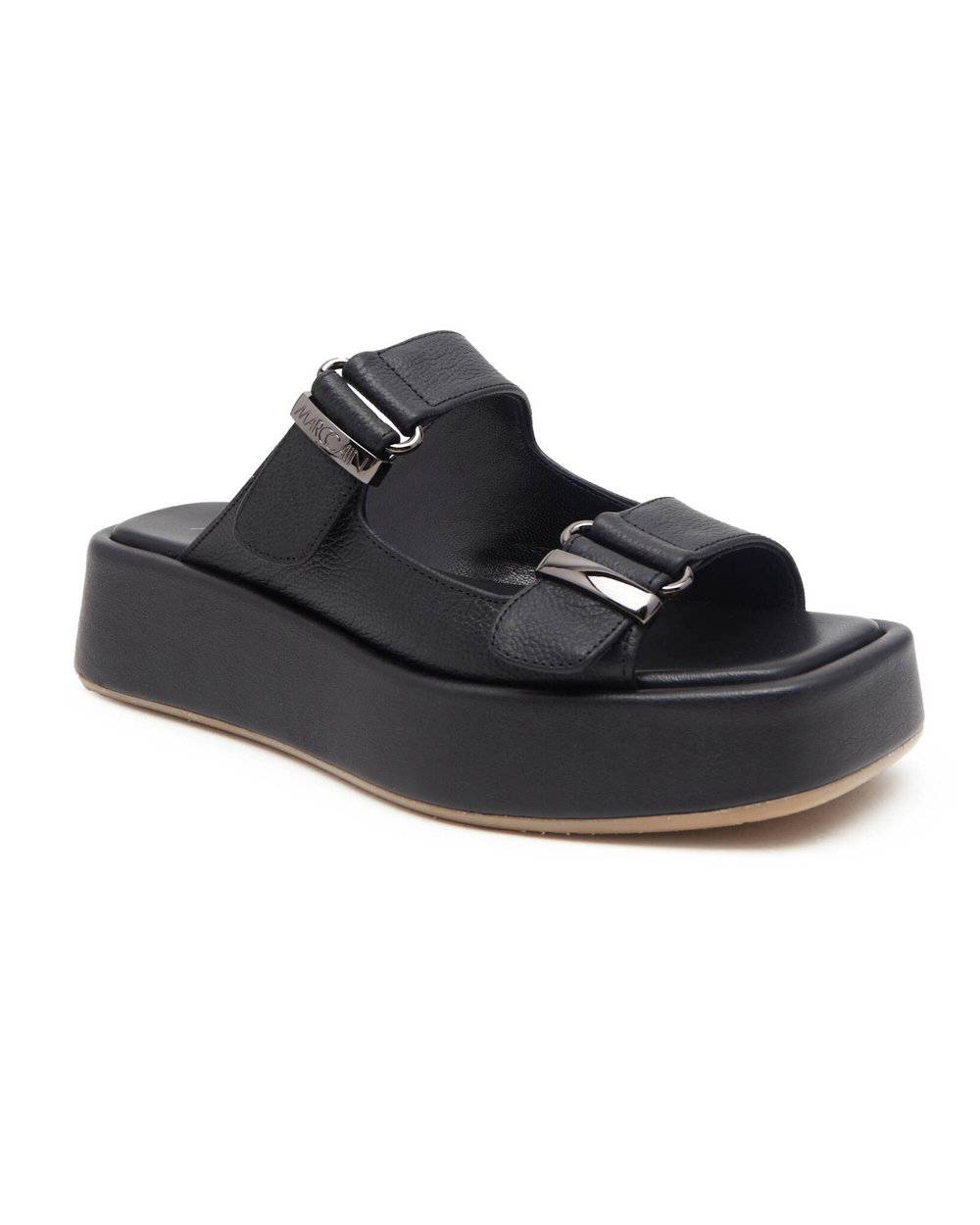 Кожаные шлепанцы Marc Cain - черный(UB SG.04 L04)