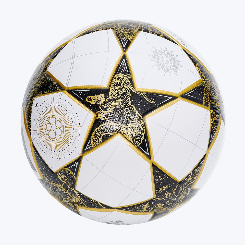 Мяч футб. ADIDAS UCL League JZ9995, р.5, FIFA Quality, 32п, ТПУ, термосш, бело-черно-золотистый