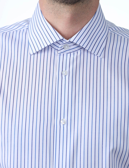 Сорочка мужская VESTER длинный рукав, голубой, хлопок/пэ 53114 44