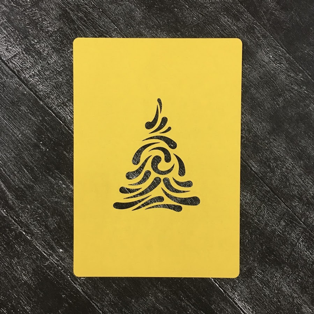 Елка прямая №1 Крупный узор