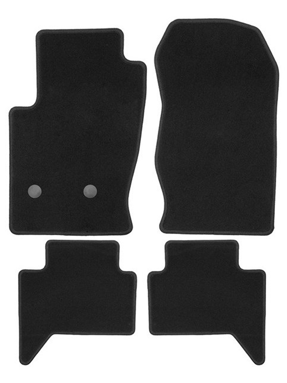 Коврики в салон для TANK 300 2022- кроссовер, 4шт. (текстиль) KLEVER0112200101200K