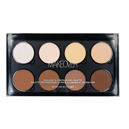 Палетка корректоров для скульптурирования Makeover Paris High Light&Contour Pro Palette
