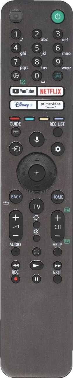 Голосовой пульт RMF-TX621E для Smart телевизоров SONY