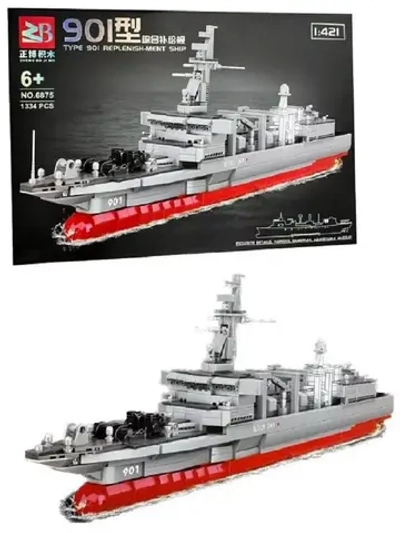 Конструктор Корабль заправочный танкер 1334 детали 6875