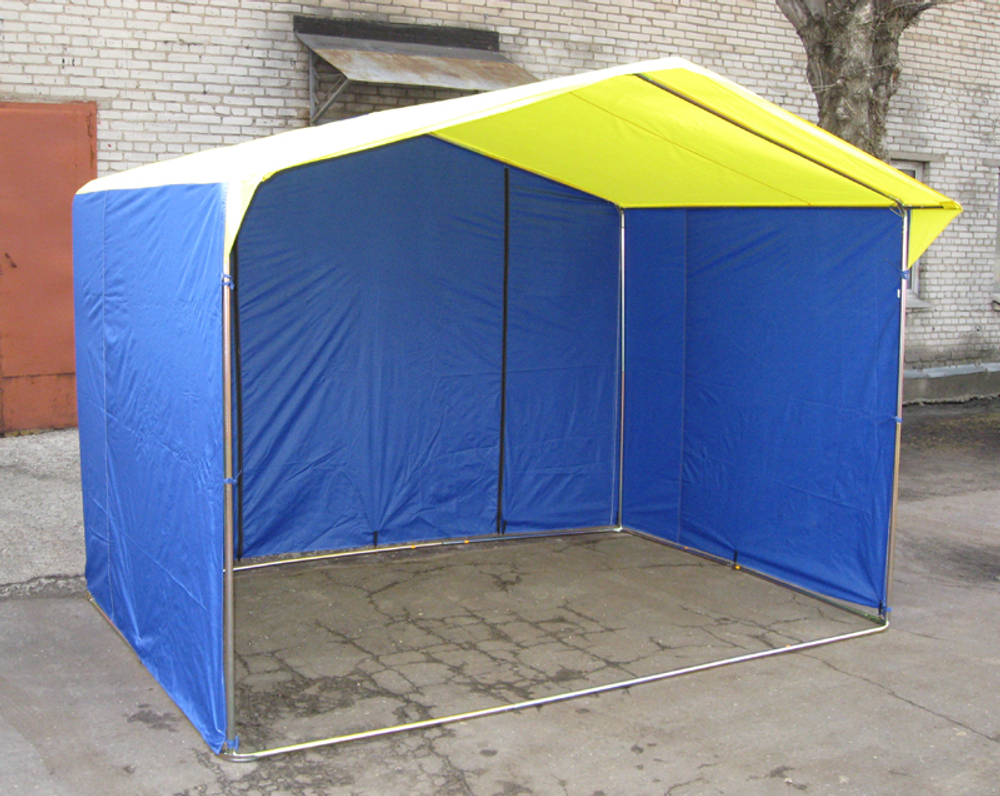 Палатка торговая «Домик» 3,0 x 1,9 (Каркас из трубы Ø18мм)