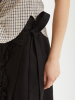 Юбка Pleated Linen Wrap