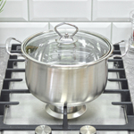 Кастрюля 2,4л нерж "Modern" SA-P2018