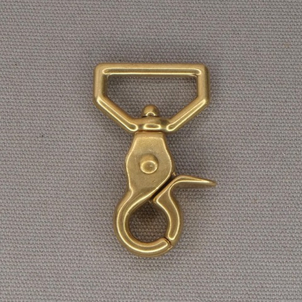 Карабин латунь 25/38мм