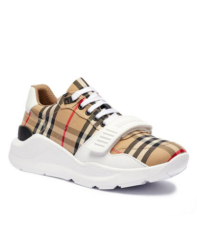 Кроссовки Burberry - бежевый(8048577)